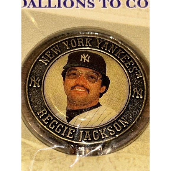 Reggie Jackson The Immortal’s 2005 Medallion Baseball Hall of Fame Yankees Coin - Picture 8 of 9